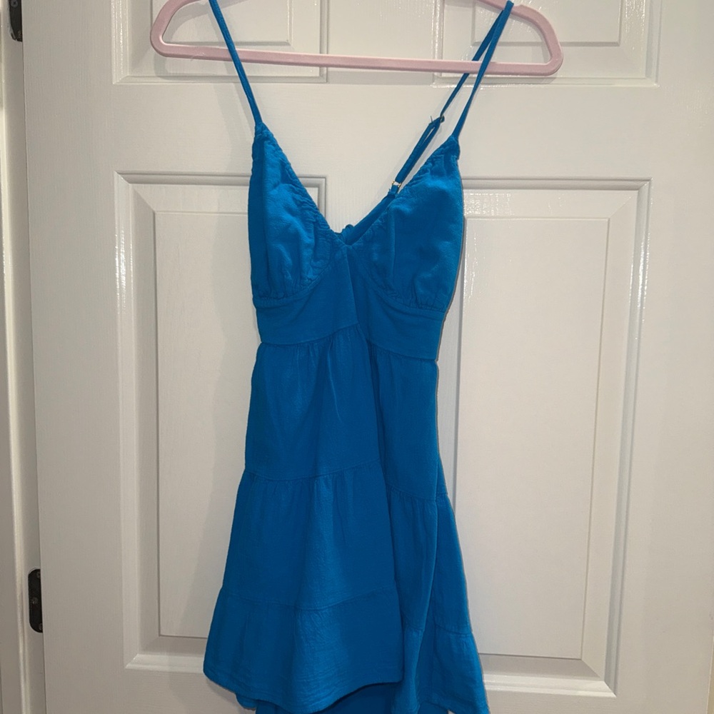 Blue Mini Dress